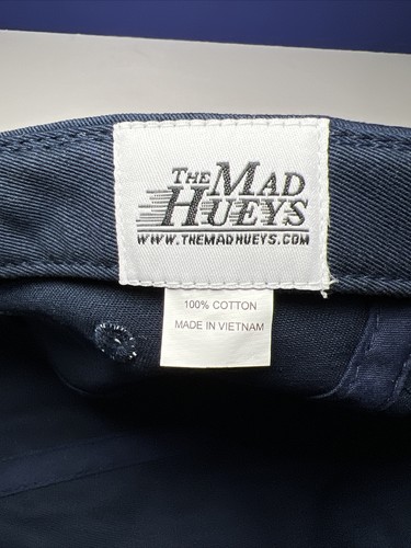 The Mad Hueys EE. UU. 5 Paneles Pez Vela Atún Estampado Completo Gráfico Correa Trasera Sombrero - Imagen 8 de 9