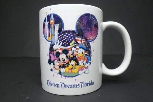 Disney Dreams Florida Coffee Tea Mug Cup Mickey Mouse Minnie Donald Goofy Daisy - Picture 2 of 3
