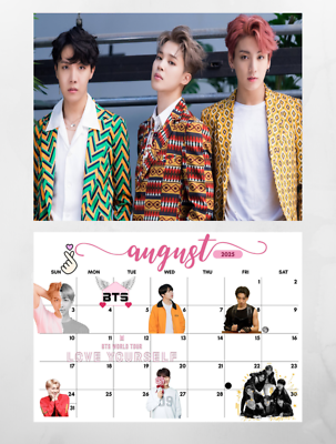BTS Wall Calendar 2026 | eBay