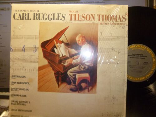 CARL RUGGLES komplette Musik von TILSON THOMAS 2LP Schrumpf NM/NM 1980