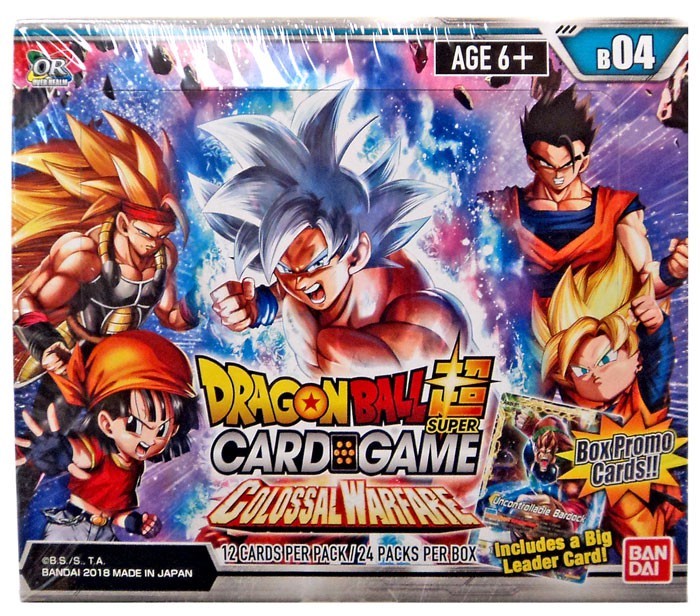 Dragon Ball Super Collectible Card Game Series 4 Booster Box [24 Packs]