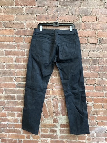 APC Men's Selvage Jeans, Size 32 X 32, New Standard Jean Classique, Black Japan - Picture 4 of 10