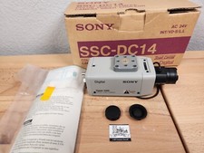 Sony SSC-DC14 Color Surveillance Video Camera, SSCDC14 w/ Computar Lens 3.5-8mm