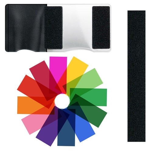 10x Farbkorrektur Gel Lichtfilter, Fotografie Beleuchtung Gele Blatt für Foto - Bild 1 von 18
