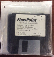 FlowPoint DSL Router Tools Ver 3.8.0 On 3.5" Floppy P/N 661-00508-04