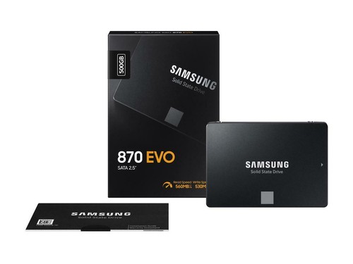 Samsung 870 EVO 2.5" 250GB 500GB 1TB 2TB 4TB SATA III 3D NAND Internal SSD LOT - Afbeelding 9 van 15