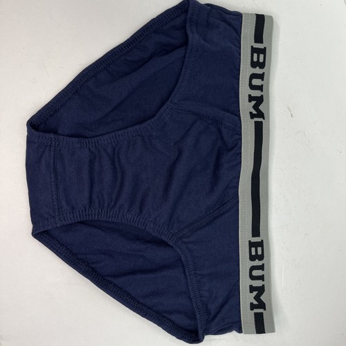 Vintage 90’s Bum Equipment Cotton Blend Bikini Panties Navy Blue Size Medium - Picture 6 of 6
