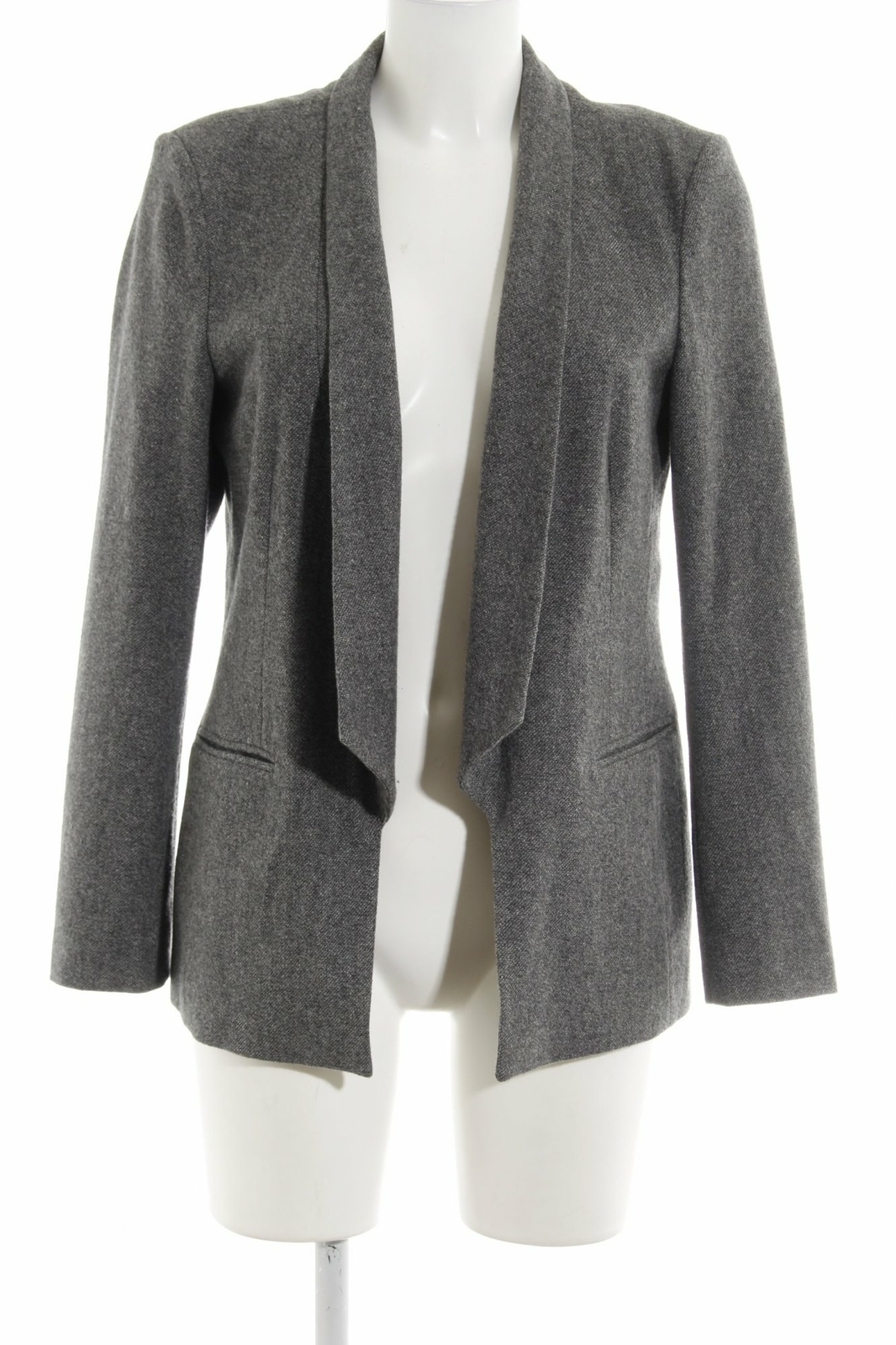 DRYKORN in lana-blazer grigio melange Stile Classica DONNA TG. de 36 Wool BLAZER DRYKORN in lana-blazer grigio melange Stile Classica DONNA TG. de 36 Wool BLAZER