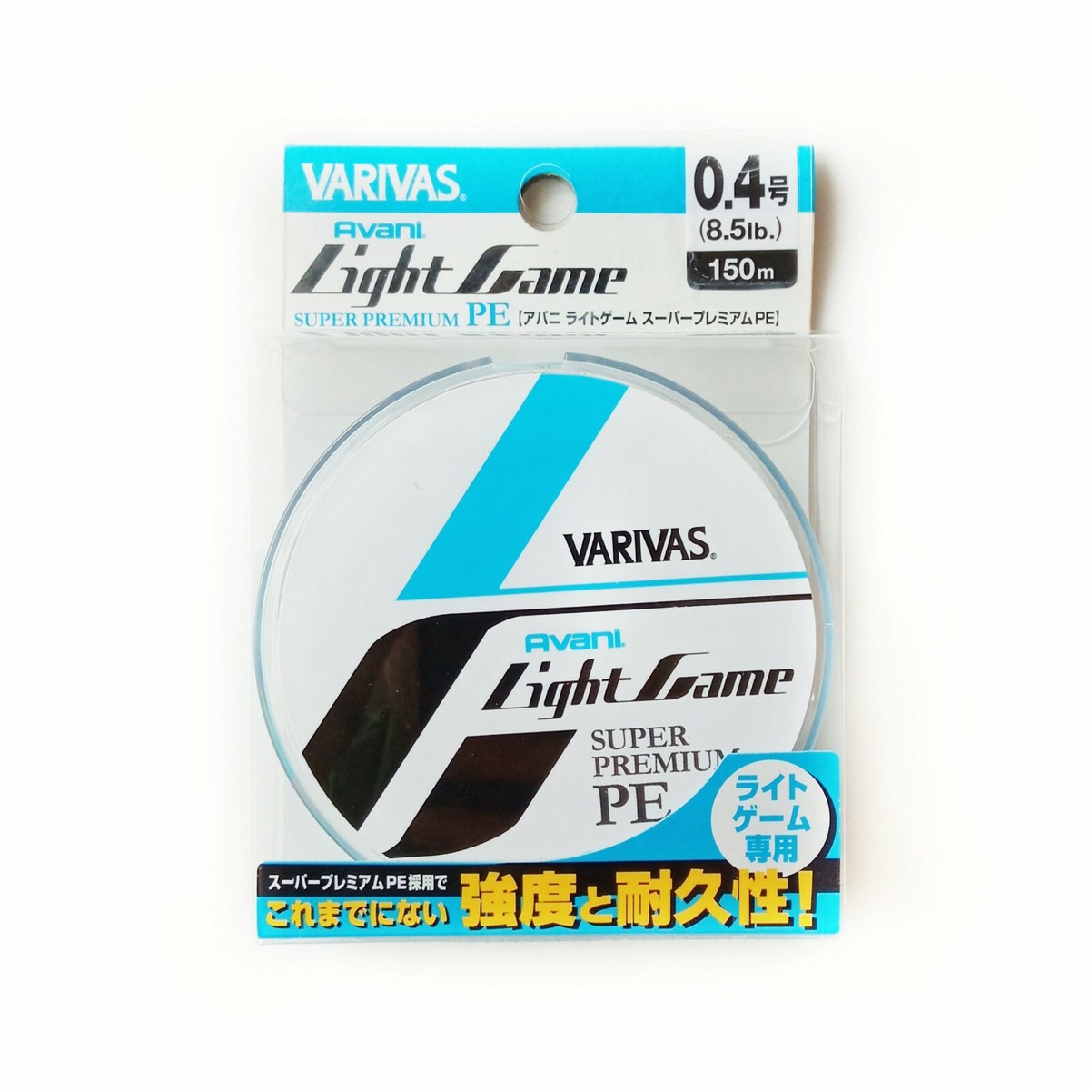 VARIVAS Avani Light Game PE #0.2 #0.3 #0.4 - 150m 4 Braid