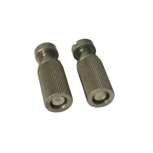 Aged Imperial Sized Studs and Anchors Set For Gibson Tailpiece Nickel - Picture 4 of 4