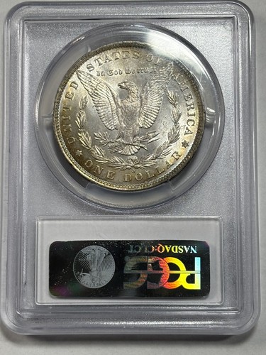 1883 O Toned Morgan $💎💎PCGS MS 64💎💎Big Money Monster Colors 💎💎(SEE VIDEO) - Picture 10 of 12