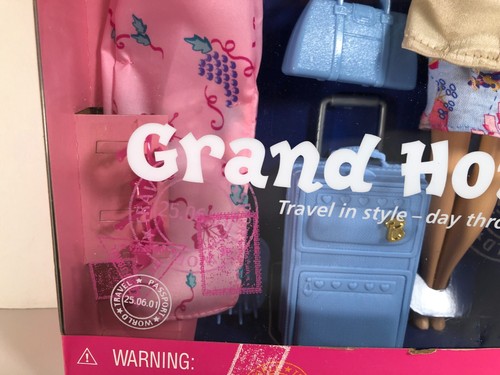 Barbie GRAND HOTEL Viaje con Estilo 50576 Nueva en Caja - Imagen 3 de 4