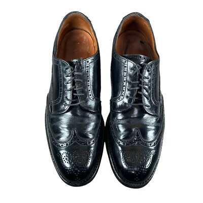 Alden 645 Black Calfskin Atom Blucher