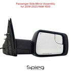 Passenger Side Mirror for 2019-2023 RAM 1500 BSM Power Heated Signal Puddle Lamp