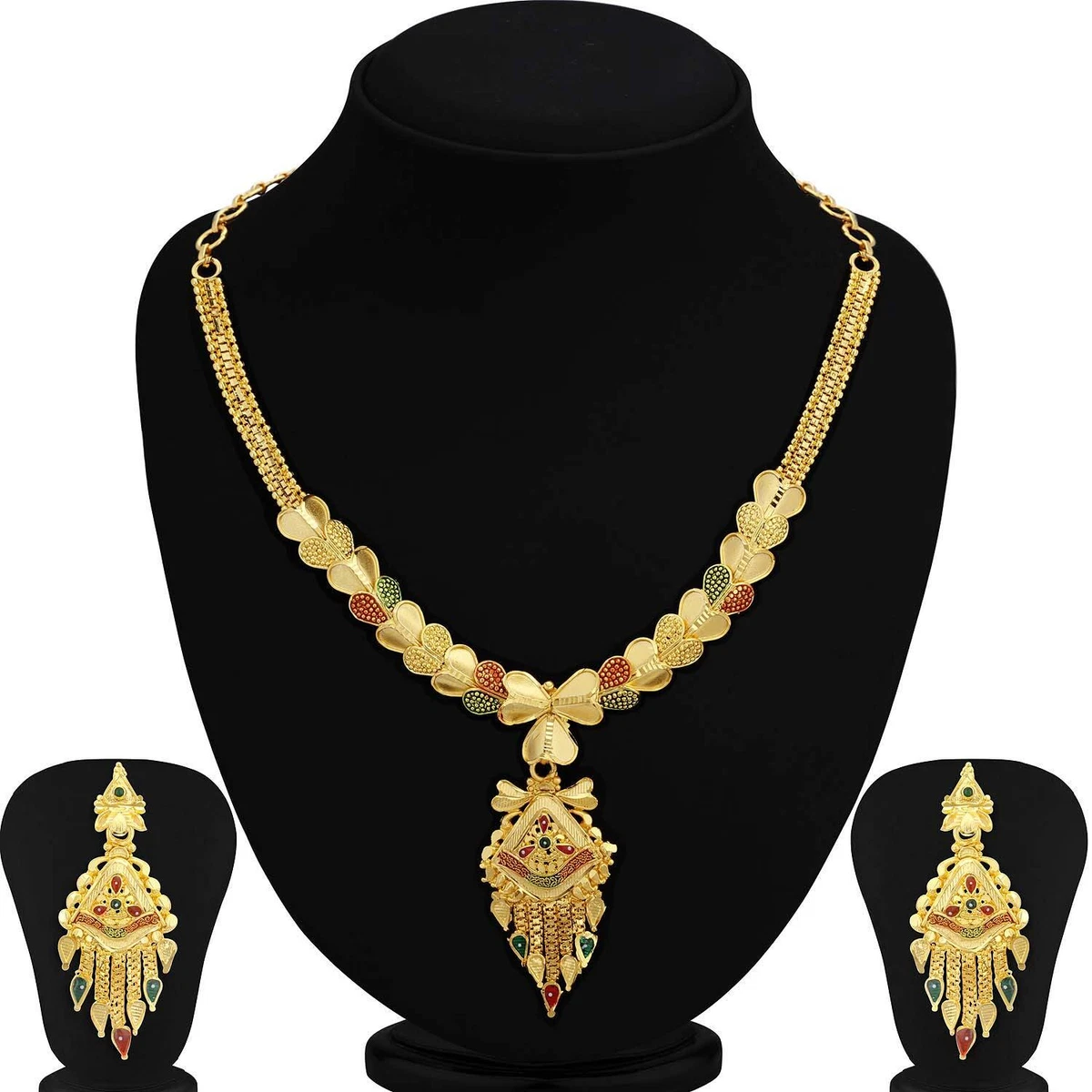 Necklace 24 carat gold clearance
