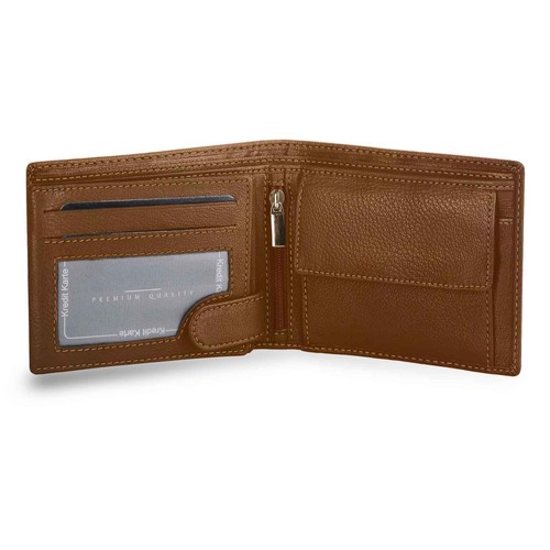 Portafoglio Uomo Porta Carte Rfid Slim Credito Tessere Portamonet Pelle Piccolo - Foto 26 di 60