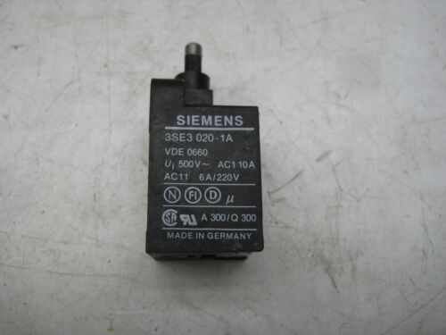 SIEMENS 3SE3020-1A LIMIT SWITCH NSNP - Picture 2 of 3