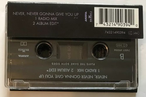 Lisa Stansfield ‎– Never, Never Gonna Give You Up - 2 TRACK RARE CASSETTE - Picture 2 of 4