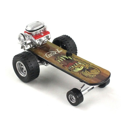 13cm Rat Fink Sidewalk Surfer RatFink Rat Fink Mouse Figure PVC Action Figure - Foto 8 di 10