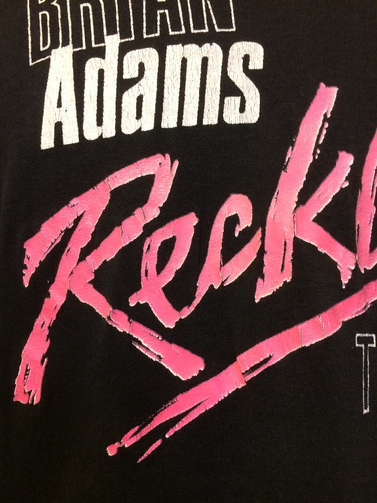 Vtg 1980s 80s Bryan Adams Rock Concert T Shirt Mens M 1985 Tour
