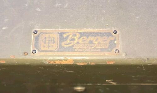 Berger survey transit And Tripod, Military W/ Case - Picture 4 of 20