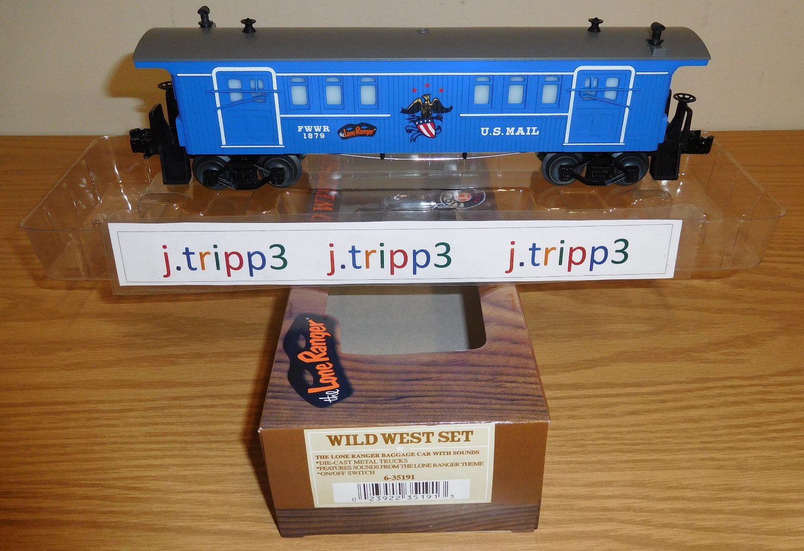 LIONEL 35191 LONE RANGER WILD WEST BAGGAGE US MAIL PASSENGER TRAIN O GAUGE SOUND LIONEL 35191 LONE RANGER WILD WEST BAGGAGE US MAIL PASSENGER TRAIN O GAUGE SOUND
