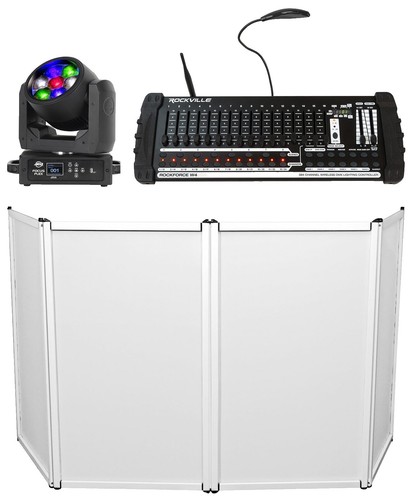 2) American DJ ADJ ENCORE PROFILE 1000 WW COB DMX LED