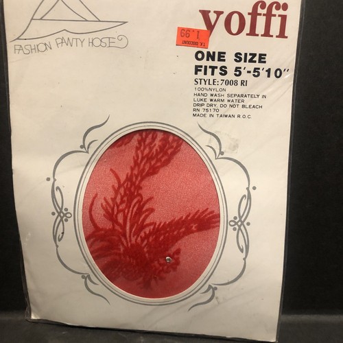 11 Vtg Panty Hose in Pkgs Assorted Sizes and Colors NOS Temptress Yoffi Sophia - Picture 16 of 22