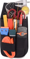 WINJUN Tool Pouch Window Tint Vinyl Organizer, Black small tool bag 
