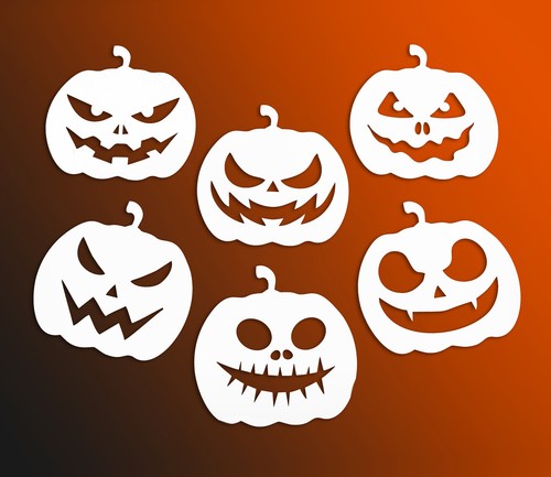 PRECORN Halloween Calabaza Talla Set 7 Piezas. Juego de herramientas y 6 plantillas de tallado - Imagen 3 de 7