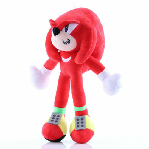 funny The Hedgehog Plush Knuckles Tails Stuffed Teddy Bear Soft Anime Toy .New - Picture 29 of 51