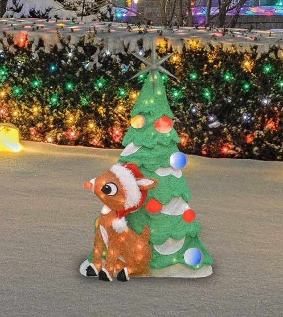 32 In Led 2d Pre Lit Yard Art North Pole Christmas Holiday Led 2d Pre Lit Yard Art North Pole