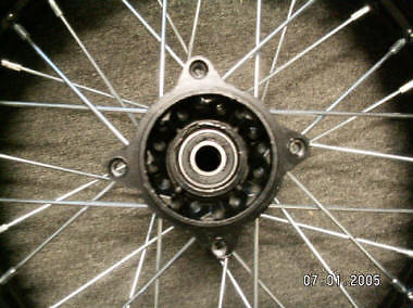 80/100 - 12" Inch Rear Back Wheel Rim Tyre Tire Dirt Pit PRO Trail Bike R S - Picture 5 of 5