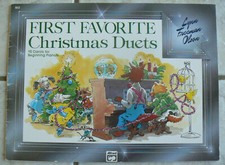 First Favorite CHRISTMAS DUETS for Piano,15 Carols-Beginners,Alfred,Lynn Olson