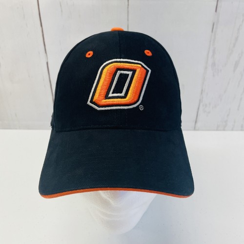 Oklahoma State Cowboys Black Orange Adjustable Hat Cap OK HMI Headwear Licensed - Picture 1 of 14