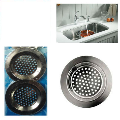 3x Colador de Fregadero Baño Lavabo Desagüe Filtro Cocina Metal Mismo
