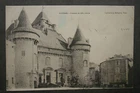 Old postcard Aubenas 07 13th century castle