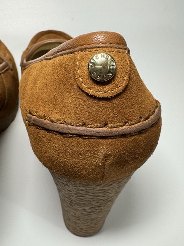 Michael Michael Kors Rory Loafer Keilabsatz Walnuss Damen Größe 91/2 - Bild 8 von 14