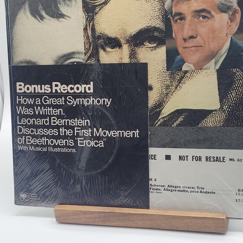 New Sealed Leonard Bernstein Symphony No.3 Eroica Demo Promo Album Record Vinyl - Picture 2 of 4