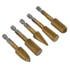 15 Stück / Set Rotary Burr-Drehbitgraten Set für die Holzbearbeitung