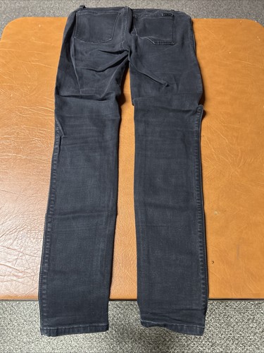 White House Black Market Pants Womens Black  Skinny Ankle Zip Stretch Size 2 - Picture 4 of 4