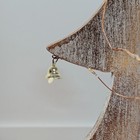  2 Pack Mini Glocken DIY Wind Chime Accessoires Weihnachtsbaumanhänger