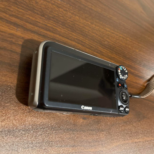 Canon PowerShot SX210 IS 14.1MP Digital Camera Black Junk Parts Repair Japan - Picture 8 of 10