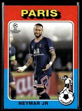 2021-22 Topps UEFA Champions League Neymar Jr 1975-76 Retro #75-12 PSG