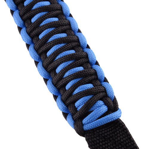 2x Blue Paracord Roll Bar Grab Handles Grip Fit for Ford Bronco Accessories - Picture 4 of 7