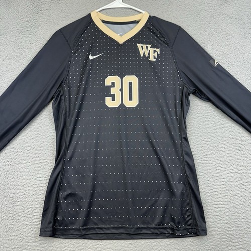 Wake Forest Trikot Damen Medium schwarz Demon Deacon Sport Nike Polyester #30 - Bild 2 von 12