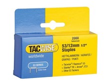 Tacwise - Agrafes légères 12mm (Pack 2000)