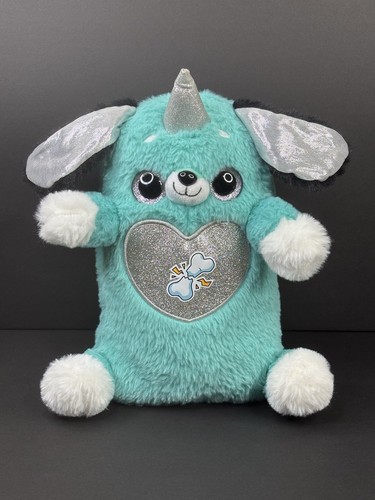 Zuru Rainbocorns Puppycorn Blue 10” Rescue Surprise Silver Wings Dog Plush - Picture 1 of 6