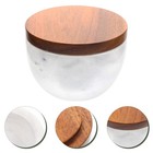  Haushaltsgewürzsglas Marmor Muster Gewürz Jar Staubdichtes Gewürzglas Dekorativ