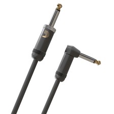 D'Addario American Stage 10' Instrument Cable - Straight to Right Angle